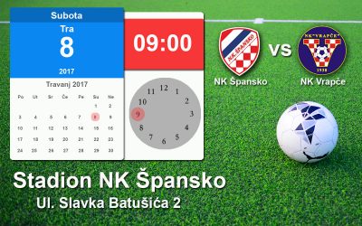 Najava utakmice NK Špansko vs NK Vrapče
