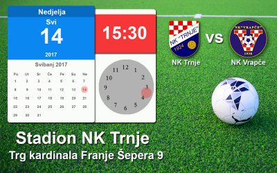 Najava utakmice NK Trnje vs NK Vrapče