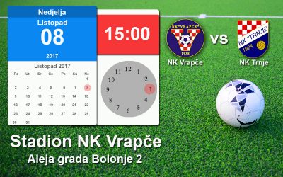 Najava utakmice NK Vrapče vs NK Trnje